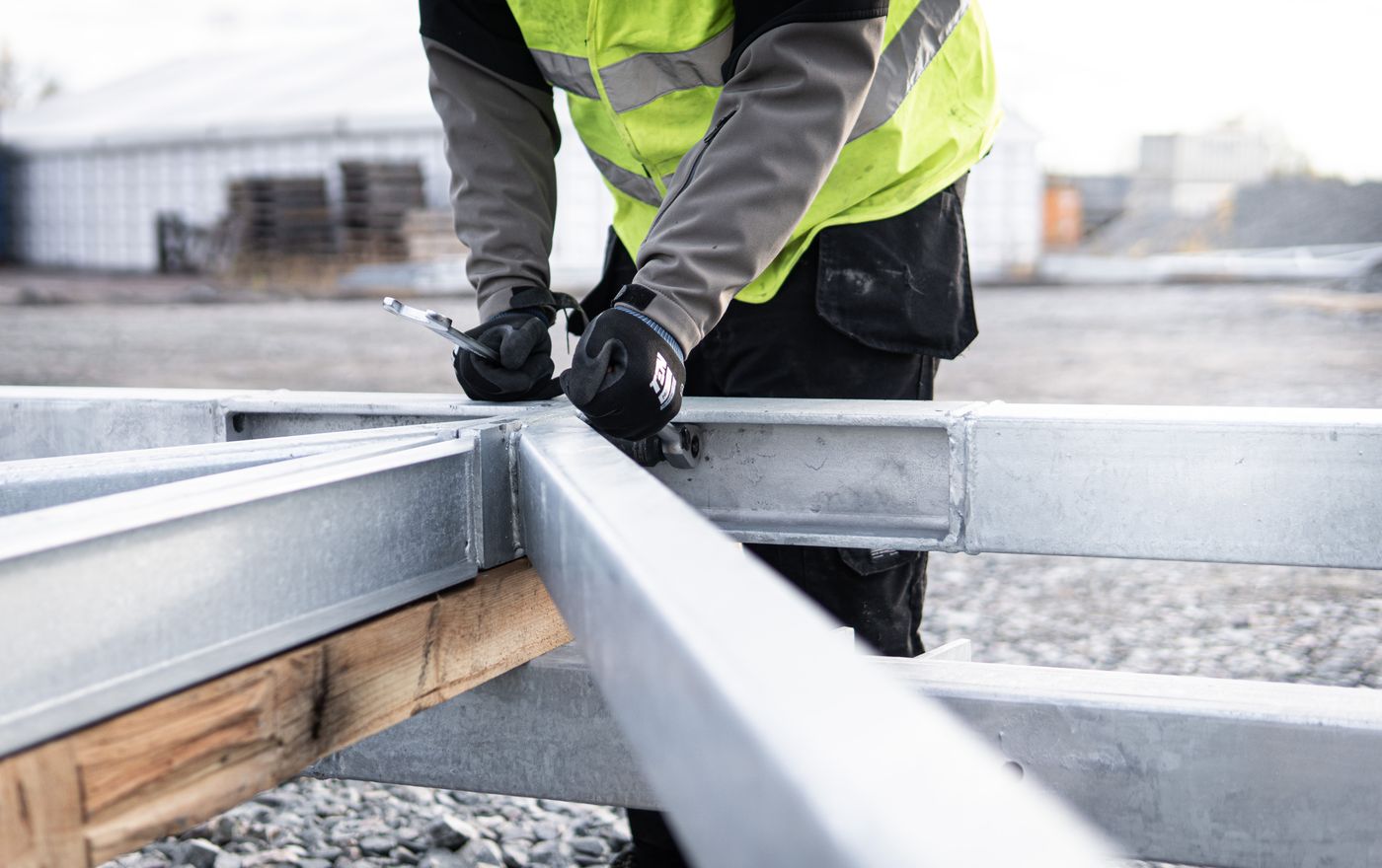 Structural steelwork and building support
